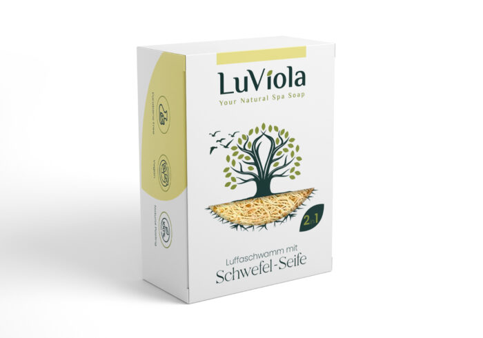 Aloe Vera Luffaschwammseife